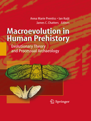 cover image of Macroevolution in Human Prehistory
